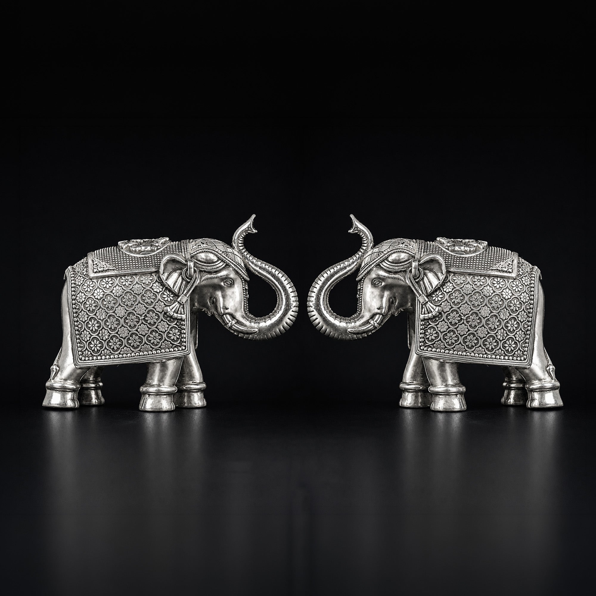 Indian Elephant 999 Silver